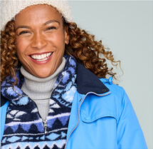 Fleece Lined Waterproof Fabric Jacket 44 Inch - LA425